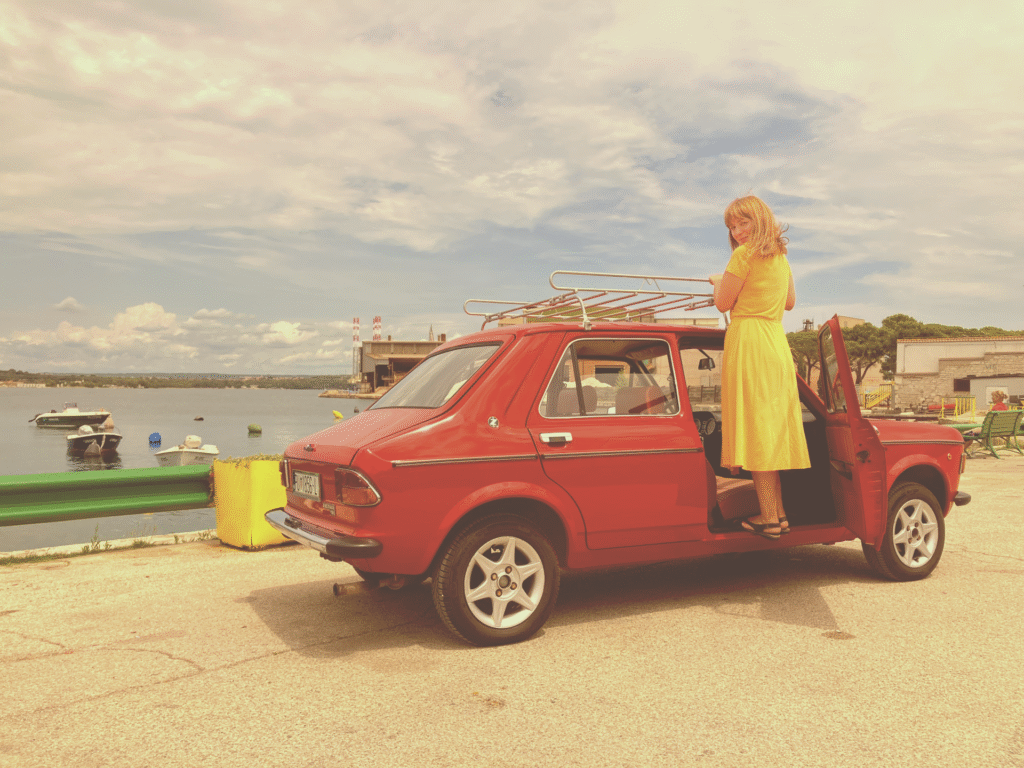 Zastava 101 available for rent for weddings and events in Pula, Croatia